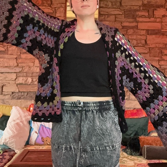 Handmade Open-Front Cardigan - Picture 3 of 4